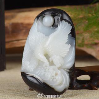 #张老师说和田玉#之"黑皮料"