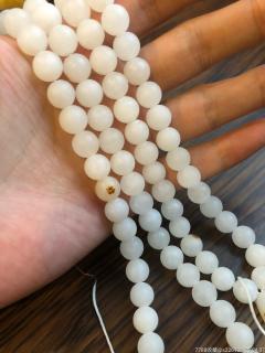 和田白玉108颗佛珠